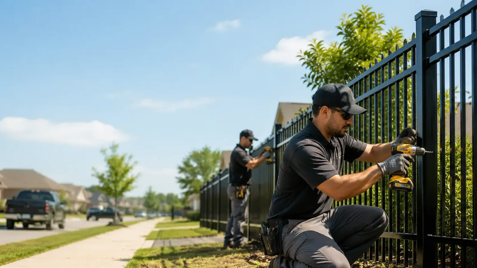 Metal Fence Installation in Patterson, IL
